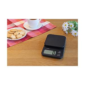 ドリテック デジタルスケール「エクレ」3kg  ブラック KS-839BK