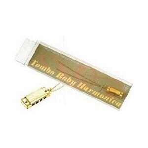 トンボ楽器 ベビーハーモニカ(ゴールド) No.1204KN