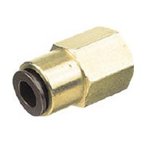 千代田通商 8-03F チヨダ フジフィメイルコネクター(金属) 8mm・RC3/8