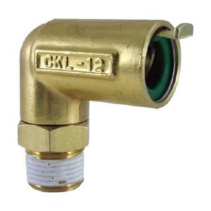 千代田通商 CKL-12-03 チヨダ タッチコネクターエルボコネクター(金属)