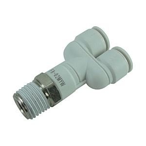 千代田通商 F8-02MYW チヨダ ファイブメイルブランチワイ W(白)8mm・R1/4