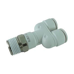 千代田通商 F10-03MYW チヨダ ファイブメイルブランチワイ W(白)10mm・R3/8