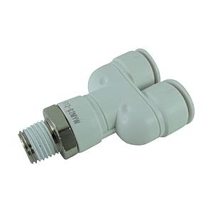 千代田通商 F12-02MYW チヨダ ファイブメイルブランチワイ W(白)12mm・R1/4