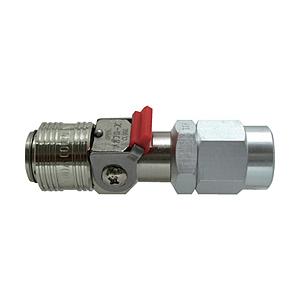 千代田通商 メガフローXパージ付真鍮11×16ポリウレタンホース用 MFXP11HB