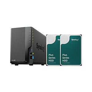 SYNOLOGY NAS [24TB搭載 /2ベイ] DiskStation DS224+ +HAT...