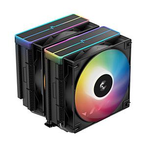 DEEPCOOL CPUクーラー 120mmファンｘ2 [LGA1851/1700/1200/115...