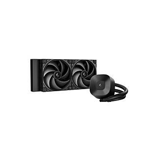 DEEPCOOL 水冷CPUクーラー 120mmファンｘ2 [LGA1851/1700/1200/1...