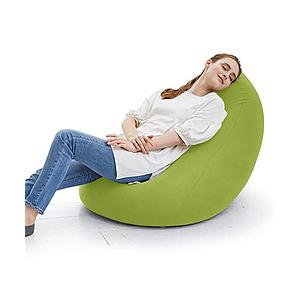 MOGU 【ビーズソファ】たまごソファ  グリーン