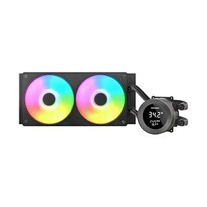 COUGAR 水冷CPUクーラー 120mmファンｘ2 [LGA1851/1700/1200/115...