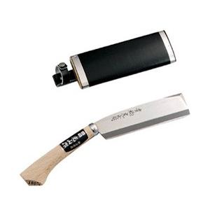 豊稔企販 光山作安木鋼青紙片刃腰鉈165mm