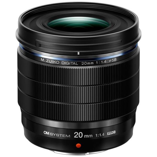 OMSYSTEM カメラレンズ M.ZUIKO DIGITAL ED 20mm F1.4 PRO  ...