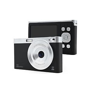 KEIYO WIFIデジカメ  マットブラック AN-DC003(BK)