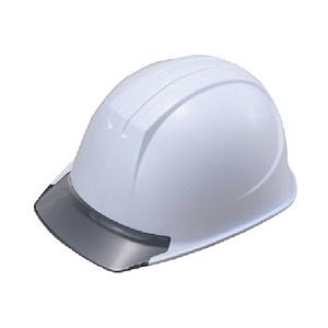 谷沢製作所 エアライト搭載ヘルメット（PC製・透明ひさし型）　161JZVV2W3J