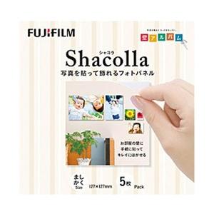 富士フイルム(FUJIFILM) シャコラ（shacolla） 壁タイプ　5枚パック　ましかくサイズ...