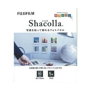 富士フイルム(FUJIFILM) シャコラ（shacolla） 壁タイプ　5枚パック　チェキSQサイ...