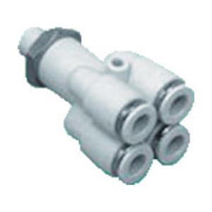 CKD ZW-WY4-6-P4 CKD ニュージョイントステンレスタイプ(二重Y形R付)