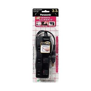 Panasonic(パナソニック) ザ・タップZ （ACアダプター対応・3コ口・スナップキャップ・3...