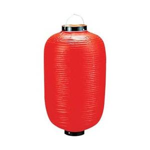 カドキ ビニール提灯長型 《9号》 赤ベタ ＜YTY0193Q＞ 【864】