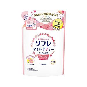 バスクリン ソフレマイルドミー　ミルク入浴剤　和らぐサクラの香り詰替