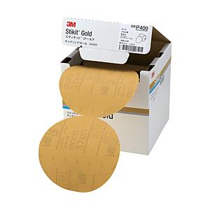 3Mジャパン ３Ｍ　スティキット　ゴールドディスクロール　穴なし　＃４００　１２５ｍｍ径