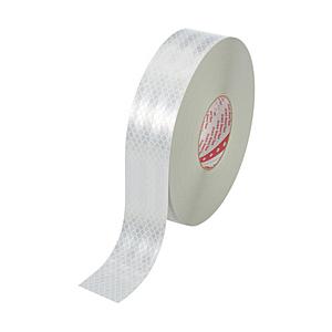 3Mジャパン フレキシブルプリズム反射シート　５０ｍｍ×４５．７ｍ　白【１巻】