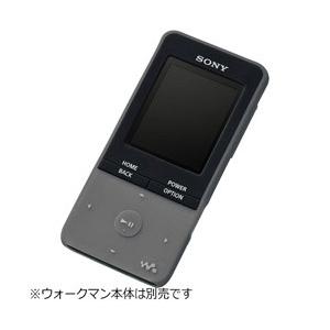 SONY(ソニー) WALKMAN NW-S310シリーズ用 シリコンケース　（ブラック）　CKM-NWS310BM 【864】