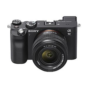 SONY(ソニー) α7C【レンズキット】ミラーレス一眼カメラ  ブラック ILCE-7CLB ［ズ...