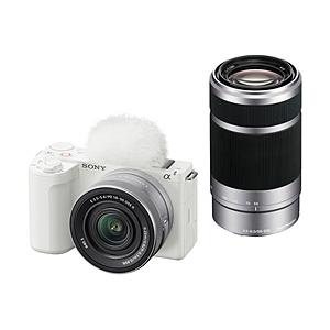 SONY(ソニー) VLOGCAM ZV-E10 II ダブルズームレンズキット ミラーレス一眼カメ...