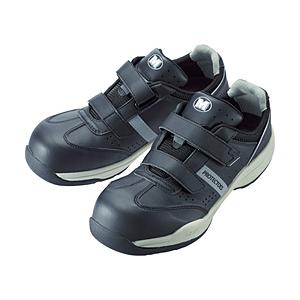 ミドリ安全 ミドリ安全 小指保護先芯入スニーカー マジックタイプ BK 25.5cm