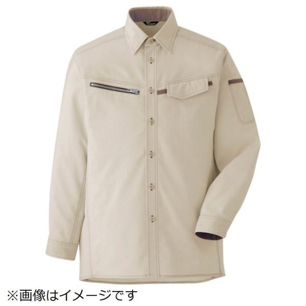 ミドリ安全 ミドリ安全　ベルデクセル　男女ペア　交織ストレッチシャツ　ＶＥＳ２５３０上　４Ｌ