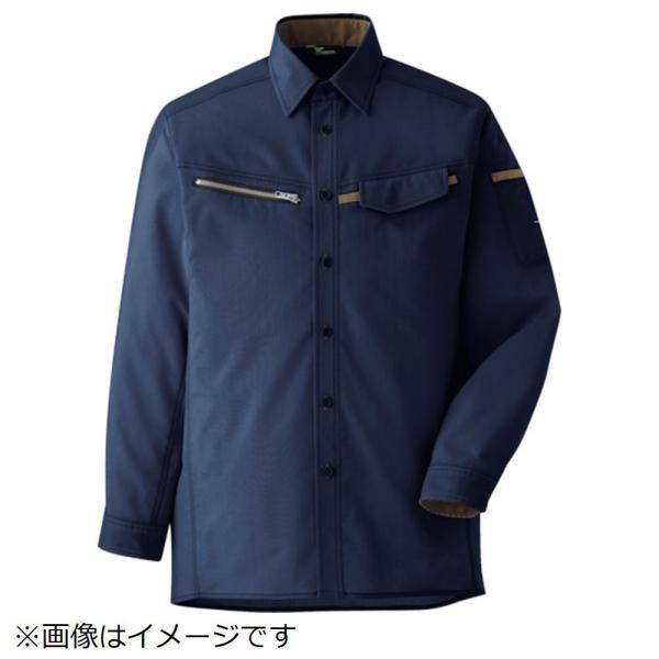 ミドリ安全 ミドリ安全　ベルデクセル　男女ペア　交織ストレッチシャツ　ＶＥＳ２５３７上　Ｍ