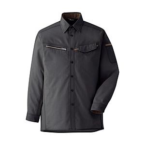 ミドリ安全 ミドリ安全　ベルデクセル　男女ペア　交織ストレッチシャツ　ＶＥＳ２５３９上　Ｓ