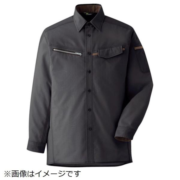 ミドリ安全 ミドリ安全　ベルデクセル　男女ペア　交織ストレッチシャツ　ＶＥＳ２５３９上　４Ｌ