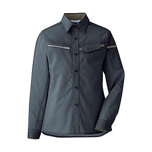 ミドリ安全 ミドリ安全　ベルデクセル　交織ストレッチ　女子シャツ　ＶＥＬＳ２５３９　上　７