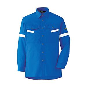 ミドリ安全 ミドリ安全　ベルデクセル帯電防止　反射材仕様　長袖シャツ　ＶＥＳ２５５３上　３Ｌ