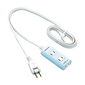 Panasonic(パナソニック) ザ・タップQ （2ピン式・3個口・2m）　WHA2423LP ブ...