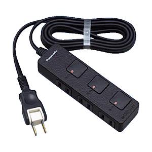 Panasonic(パナソニック) 電源タップ （2ピン式・3個口・2.0m） ザ・タップFプレミア...