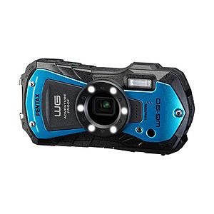 PENTAX(ペンタックス) PENTAX WG-90 コンパクトデジタルカメラ  ブルー  ［防水...