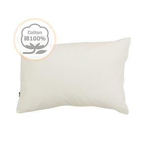 小栗 メリーナイト 枕カバー 43×63cm ノル 綿100％ 洗いざらし メリーナイト アイボリー HP61001-07