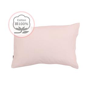 小栗 メリーナイト 枕カバー 43×63cm ノル 綿100％ 洗いざらし メリーナイト ピンク HP61001-16