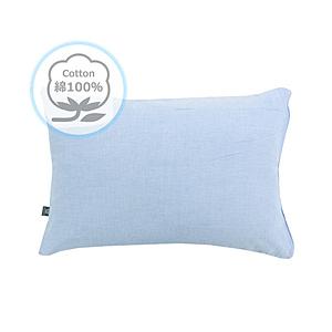 小栗 メリーナイト 枕カバー 43×63cm ノル 綿100％ 洗いざらし メリーナイト ネイビー HP61001-72