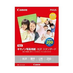 Canon(キヤノン) キヤノン写真用紙・光沢スタンダード［薄手］（L版・200枚）　SD-201L...