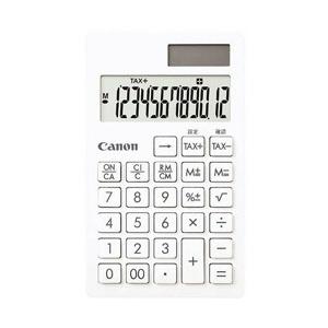 Canon(キヤノン) 電卓 「シンプルスマートシリーズ」（12桁） SI-12T （ピュアホワイト...