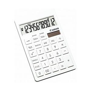 Canon(キヤノン) 電卓 「シンプルスマートシリーズ」（12桁） SI-1200T （ピュアホワ...