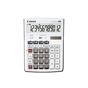 Canon(キヤノン) W税電卓 HS-1250WUC [W税率対応] 【軽減税率対応】