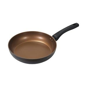 パール金属 VISIONS GOLD Coat IH対応 フライパン26cm  ブラック CP-1747