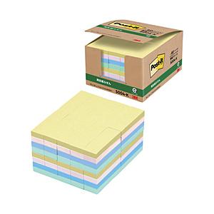 3Mジャパン ポスト・イット　75X25mm　4色混色100枚X80パッド＝8000枚入