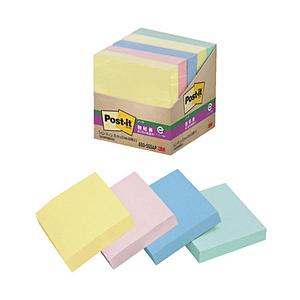 3Mジャパン ポスト・イット　強粘着　50X50mm　90枚X5パッド　4色混色 6505SSAP