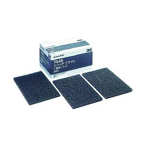 3Mジャパン ３Ｍ　スコッチ・ブライト　工業用パッド　７４４６　＃３２０相当　灰　ＢＯＸ（１０枚入）...