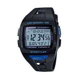 CASIO(カシオ) 【ソーラー電波時計】 フィズ（PHYS） 「マルチバンド6」  ブラック×ブルー STW-1000-1BJH｜y-sofmap